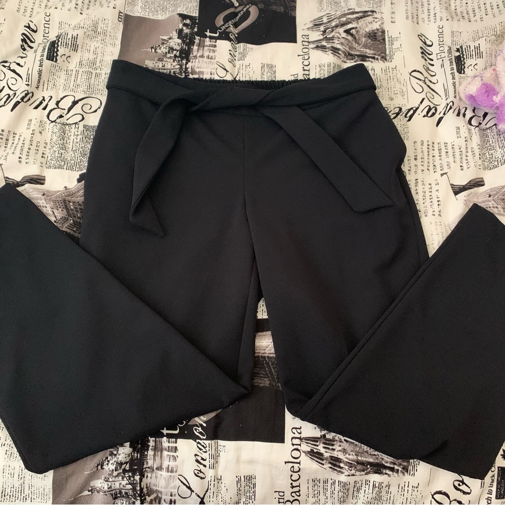 Black Ankle length pants